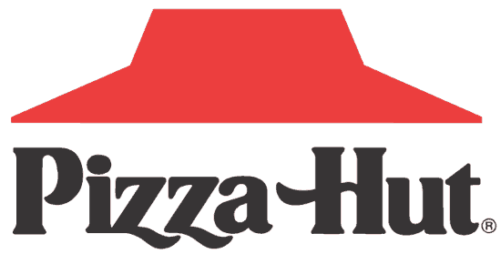 logotipo pizzaria pizza hut vermelho